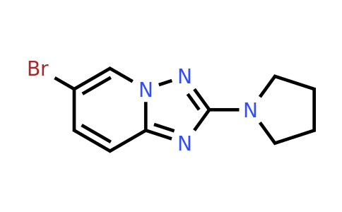 CAS 1428747-63-0 | 6-bromo-2-(pyrrolidin-1-yl)-[1,2,4]triazolo[1,5-a]pyridine