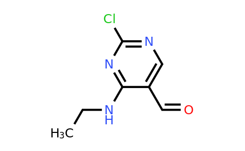 CAS 1428761-06-1 | 2-chloro-4-(ethylamino)pyrimidine-5-carbaldehyde