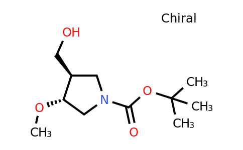 CAS 1428775-91-0 | tert-butyl (3R,4R)-3-(hydroxymethyl)-4-methoxypyrrolidine-1-carboxylate