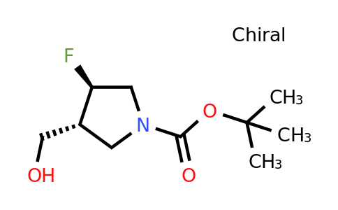 CAS 1428776-42-4 | rel-tert-butyl (3R,4R)-3-fluoro-4-(hydroxymethyl)pyrrolidine-1-carboxylate