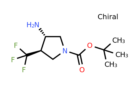 CAS 1428776-57-1 | tert-butyl (3S,4R)-3-amino-4-(trifluoromethyl)pyrrolidine-1-carboxylate