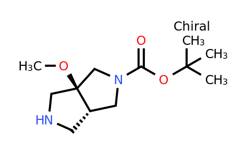 CAS 1428776-61-7 | tert-butyl (3aS,6aS)-rel-3a-methoxy-octahydropyrrolo[3,4-c]pyrrole-2-carboxylate