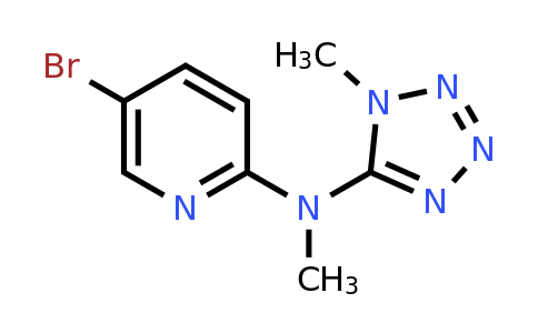 CAS 1428960-81-9 | 5-bromo-N-methyl-N-(1-methyl-1H-1,2,3,4-tetrazol-5-yl)pyridin-2-amine
