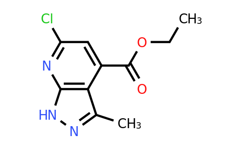 CAS 1429171-52-7 | ethyl 6-chloro-3-methyl-1H-pyrazolo[3,4-b]pyridine-4-carboxylate