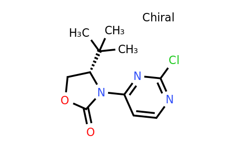 CAS 1429180-89-1 | (4S)-4-tert-butyl-3-(2-chloropyrimidin-4-yl)-1,3-oxazolidin-2-one
