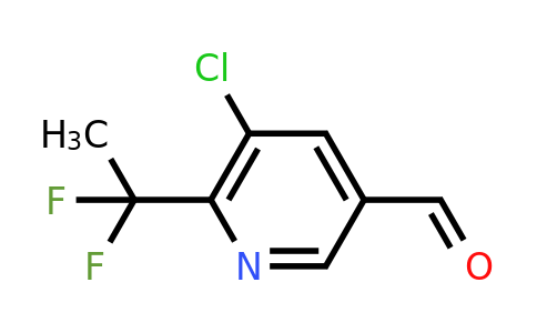 CAS 1429182-80-8 | 5-chloro-6-(1,1-difluoroethyl)pyridine-3-carbaldehyde
