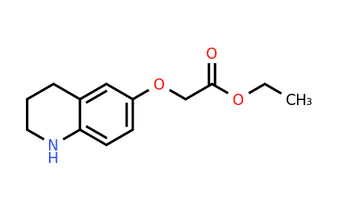 CAS 1429214-26-5 | ethyl 2-(1,2,3,4-tetrahydroquinolin-6-yloxy)acetate