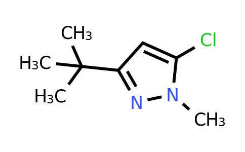 CAS 1429249-89-7 | 3-tert-Butyl-5-chloro-1-methyl-1H-pyrazole