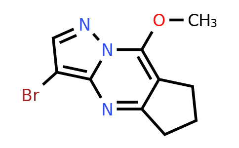 CAS 1429309-28-3 | 3-Bromo-8-methoxy-6,7-dihydro-5H-cyclopenta[d]pyrazolo[1,5-a]pyrimidine