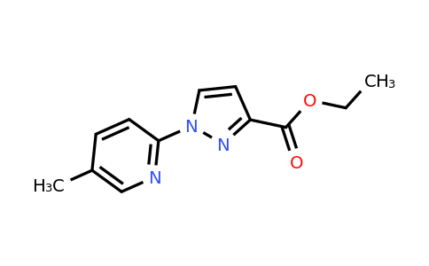 CAS 1429309-43-2 | Ethyl 1-(5-methylpyridin-2-yl)-1H-pyrazole-3-carboxylate
