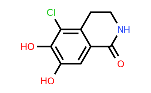 CAS 1429438-69-6 | 5-chloro-6,7-dihydroxy-3,4-dihydroisoquinolin-1(2H)-one