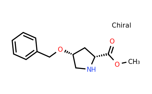 CAS 1429475-30-8 | methyl (2R,4R)-4-benzyloxypyrrolidine-2-carboxylate