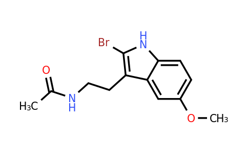 CAS 142959-59-9 | N-(2-(2-bromo-5-methoxy-1H-indol-3-yl)ethyl)acetamide
