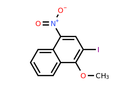 CAS 1429765-70-7 | 2-iodo-1-methoxy-4-nitronaphthalene