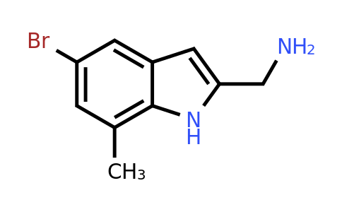 CAS 1429900-88-8 | (5-bromo-7-methyl-1H-indol-2-yl)methanamine