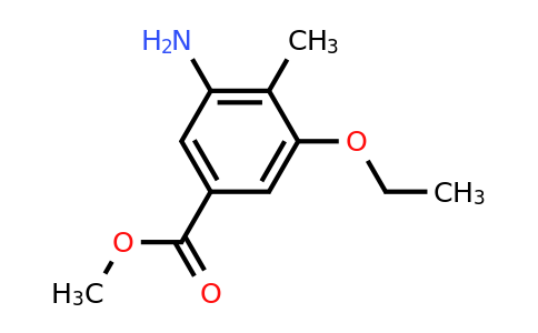 CAS 1429902-20-4 | Methyl 3-amino-5-ethoxy-4-methylbenzoate