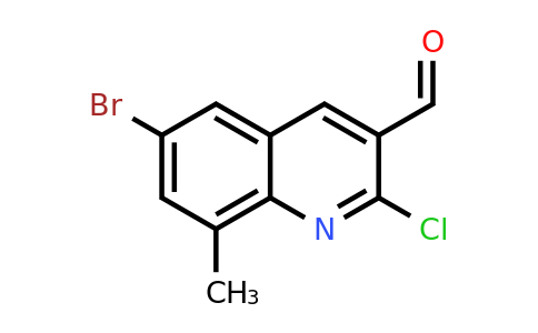CAS 1429903-21-8 | 6-Bromo-2-chloro-8-methylquinoline-3-carbaldehyde