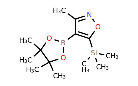 CAS 1429913-32-5 | 3-Methyl-4-(4,4,5,5-tetramethyl-1,3,2-dioxaborolan-2-yl)-5-(trimethylsilyl)isoxazole