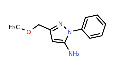 CAS 1430-74-6 | 3-(Methoxymethyl)-1-phenyl-1H-pyrazol-5-amine