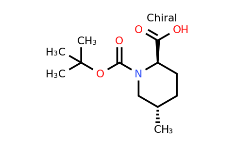 CAS 1430078-02-6 | (2R,5S)-1-(tert-butoxycarbonyl)-5-methylpiperidine-2-carboxylic acid