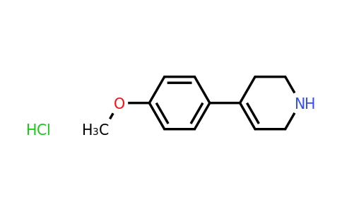 CAS 143017-63-4 | 4-(4-Methoxyphenyl)-1,2,3,6-tetrahydropyridine hydrochloride