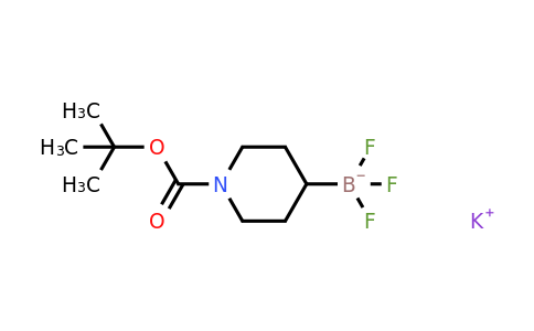 CAS 1430219-71-8 | potassium {1-[(tert-butoxy)carbonyl]piperidin-4-yl}trifluoroboranuide