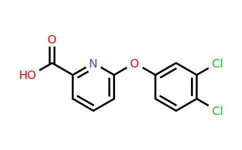 CAS 143028-31-3 | 6-(3,4-dichlorophenoxy)pyridine-2-carboxylic acid