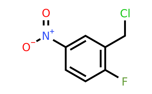 2-(chloromethyl)-1-fluoro-4-nitrobenzene