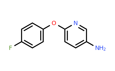 CAS 143071-78-7 | 6-(4-Fluorophenoxy)pyridin-3-amine