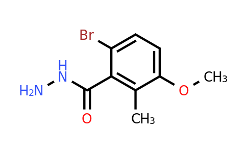 CAS 1430836-43-3 | 6-Bromo-3-methoxy-2-methylbenzohydrazide