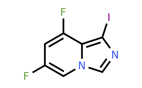 CAS 1431163-22-2 | 6,8-difluoro-1-iodoimidazo[1,5-a]pyridine