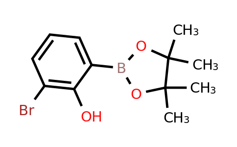 CAS 1431330-20-9 | 2-Bromo-6-(4,4,5,5-tetramethyl-1,3,2-dioxaborolan-2-YL)phenol