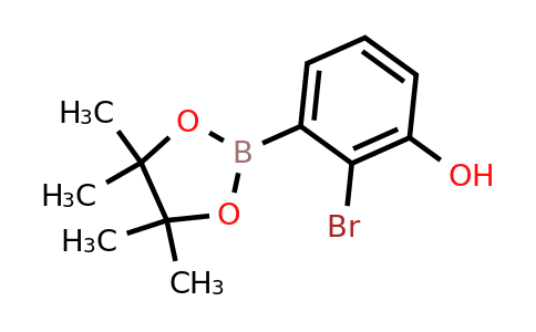 CAS 1431330-24-3 | 2-Bromo-3-(4,4,5,5-tetramethyl-1,3,2-dioxaborolan-2-YL)phenol