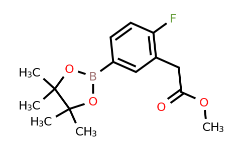 CAS 1431546-19-8 | 4-Fluoro-3-(methoxycarbonylmethyl)benzeneboronic acid pinacol ester