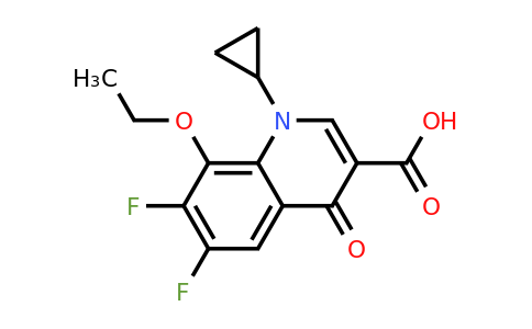 CAS 143158-55-8 | 1-Cyclopropyl-8-ethoxy-6,7-difluoro-4-oxo-1,4-dihydroquinoline-3-carboxylic acid