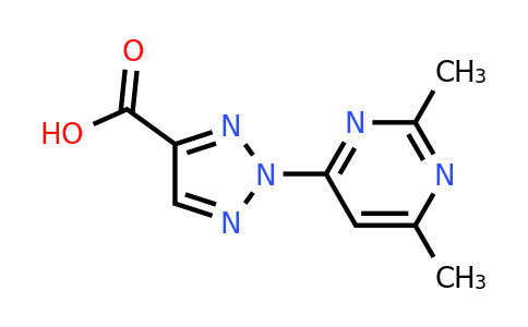 CAS 1431728-85-6 | 2-(2,6-Dimethylpyrimidin-4-yl)-2H-1,2,3-triazole-4-carboxylic acid