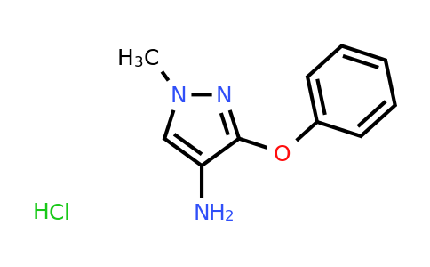 CAS 1431964-25-8 | 1-methyl-3-phenoxy-1H-pyrazol-4-amine hydrochloride