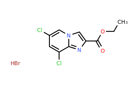 CAS 1431965-03-5 | ethyl 6,8-dichloroimidazo[1,2-a]pyridine-2-carboxylate hydrobromide