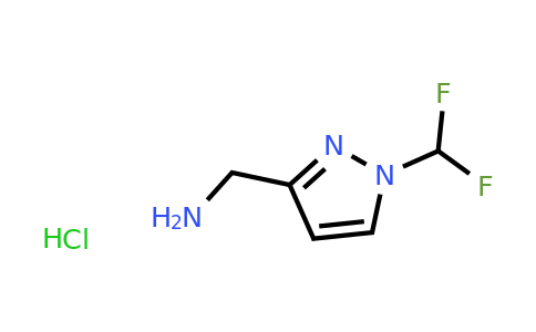 CAS 1431965-88-6 | [1-(difluoromethyl)-1H-pyrazol-3-yl]methanamine hydrochloride