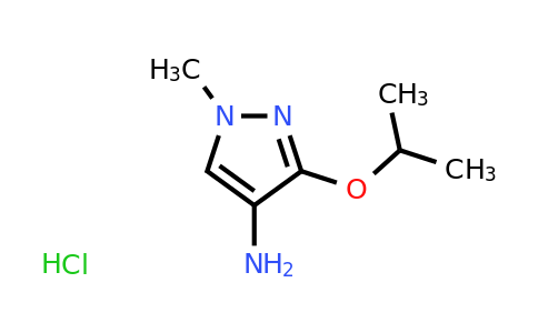 CAS 1431966-20-9 | 1-Methyl-3-(propan-2-yloxy)-1H-pyrazol-4-amine hydrochloride