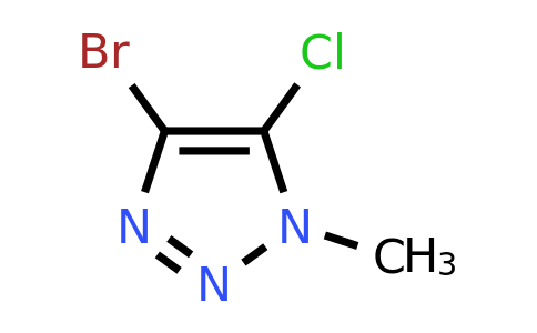 CAS 1431984-03-0 | 4-bromo-5-chloro-1-methyl-1H-1,2,3-triazole
