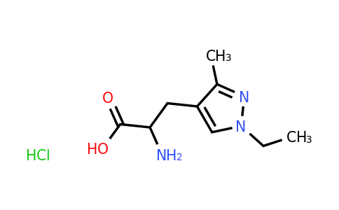 CAS 1432025-82-5 | 2-amino-3-(1-ethyl-3-methyl-1H-pyrazol-4-yl)propanoic acid hydrochloride