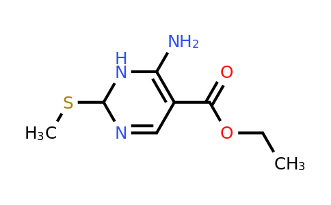 CAS 1432053-75-2 | Ethyl 6-amino-2-(methylthio)-1,2-dihydropyrimidine-5-carboxylate