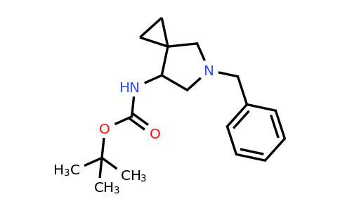 CAS 1432056-70-6 | tert-butyl N-(5-benzyl-5-azaspiro[2.4]heptan-7-yl)carbamate