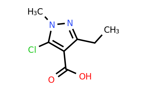 CAS 143214-26-0 | 5-chloro-3-ethyl-1-methyl-1H-pyrazole-4-carboxylic acid
