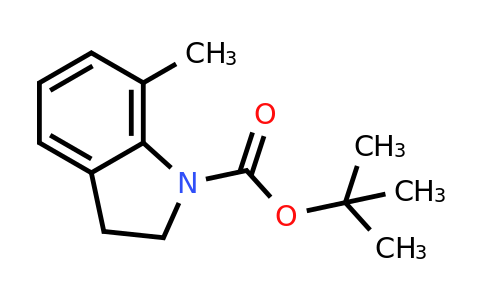 CAS 143262-19-5 | tert-Butyl 7-methylindoline-1-carboxylate