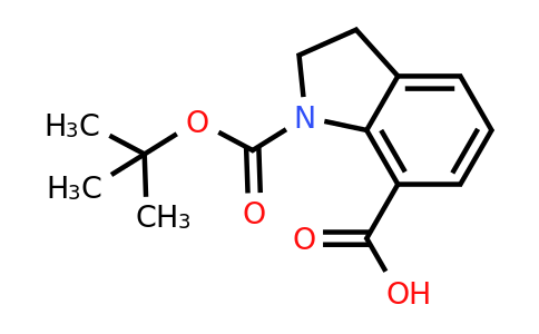 CAS 143262-20-8 | 1-(tert-Butoxycarbonyl)indoline-7-carboxylic acid