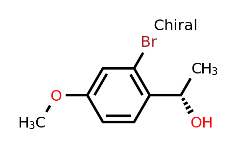 CAS 1432670-74-0 | (1S)-1-(2-bromo-4-methoxyphenyl)ethan-1-ol