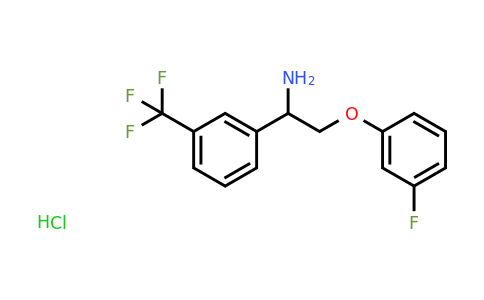CAS 1432677-88-7 | 2-(3-fluorophenoxy)-1-[3-(trifluoromethyl)phenyl]ethan-1-amine hydrochloride