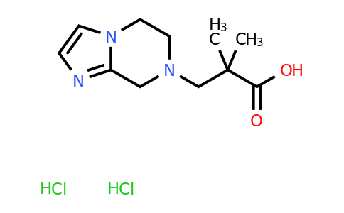CAS 1432678-01-7 | 3-{5H,6H,7H,8H-imidazo[1,2-a]pyrazin-7-yl}-2,2-dimethylpropanoic acid dihydrochloride